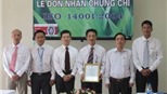 Honda Ôtô Vinh đạt chứng chỉ ISO 14001-2004 về quản lý môi trường